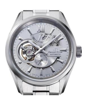 Men Klassisch Luxury Japan Automatic Analog Watch Skeleton ORIENT STAR RE-AV0125S00B Silver Dial 41mm image 5