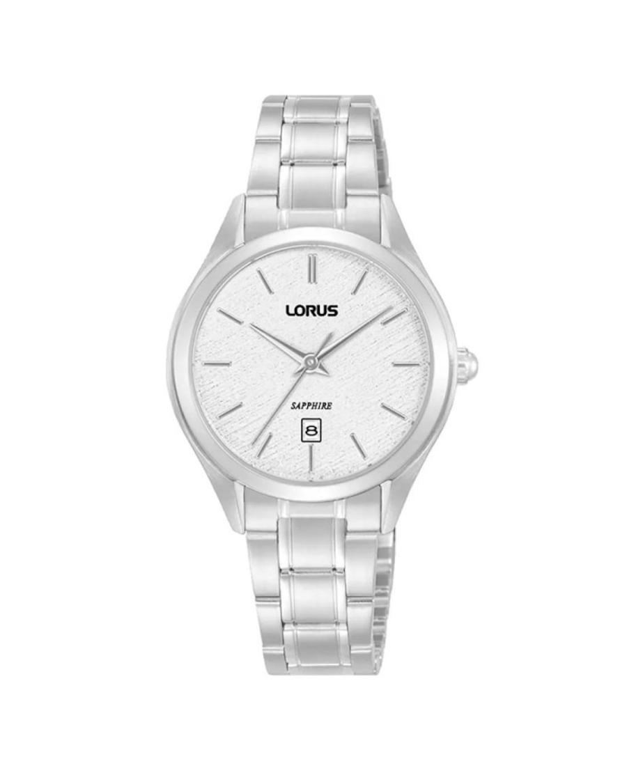 Moteriškas Klasikinis Japoniškas Kvarcinis Rodyklinis Watch LORUS RJ289BX-9 Sidabras Dial 30mm