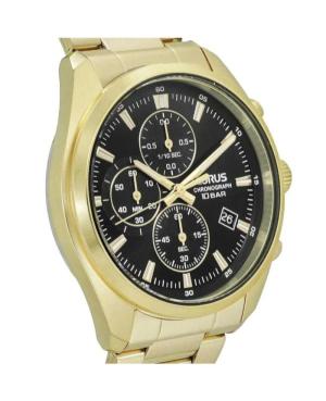 Men Classic Japan Quartz Analog Watch Chronograph LORUS RM388JX-9 Black Dial 42mm image 3