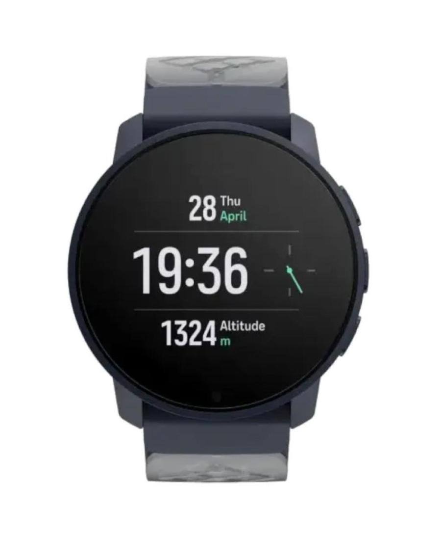 Vyriškas Sportinis Su funkcijomis Kvarcinis, Šveicariškas RONDA Digital Watch Timer SUUNTO SS050810000 Juodas Dial 43mm