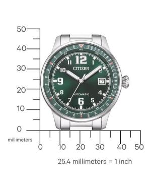 Чоловічий Класичний Механічний Наручний Годинник CITIZEN NJ0190-51X image 2