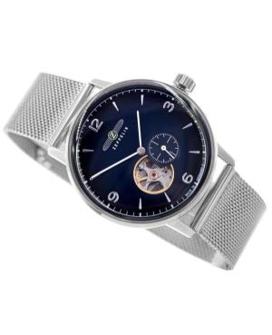 Men Klasické Automatic Analog Watch Skeleton ZEPPELIN 8066M-3_N Modrá Dial 40mm image 6