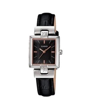 Women Classic Japan Quartz Analog Watch CASIO LTP-1354L-1CEF Black Dial 21mm