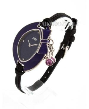 Women Quartz Analog Watch STORM BOW CHARM PURPLE Schwarz Dial image 3