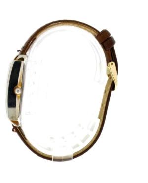 Moteriškas Klasikinis Kvarcinis Rodyklinis Watch PERFECT PRF-K07-013 Gold color Dial 20mm image 4