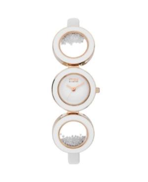 Женские Fashion Кварцевые Часы STORM Tristal Rose Gold Белый Циферблат 22mm