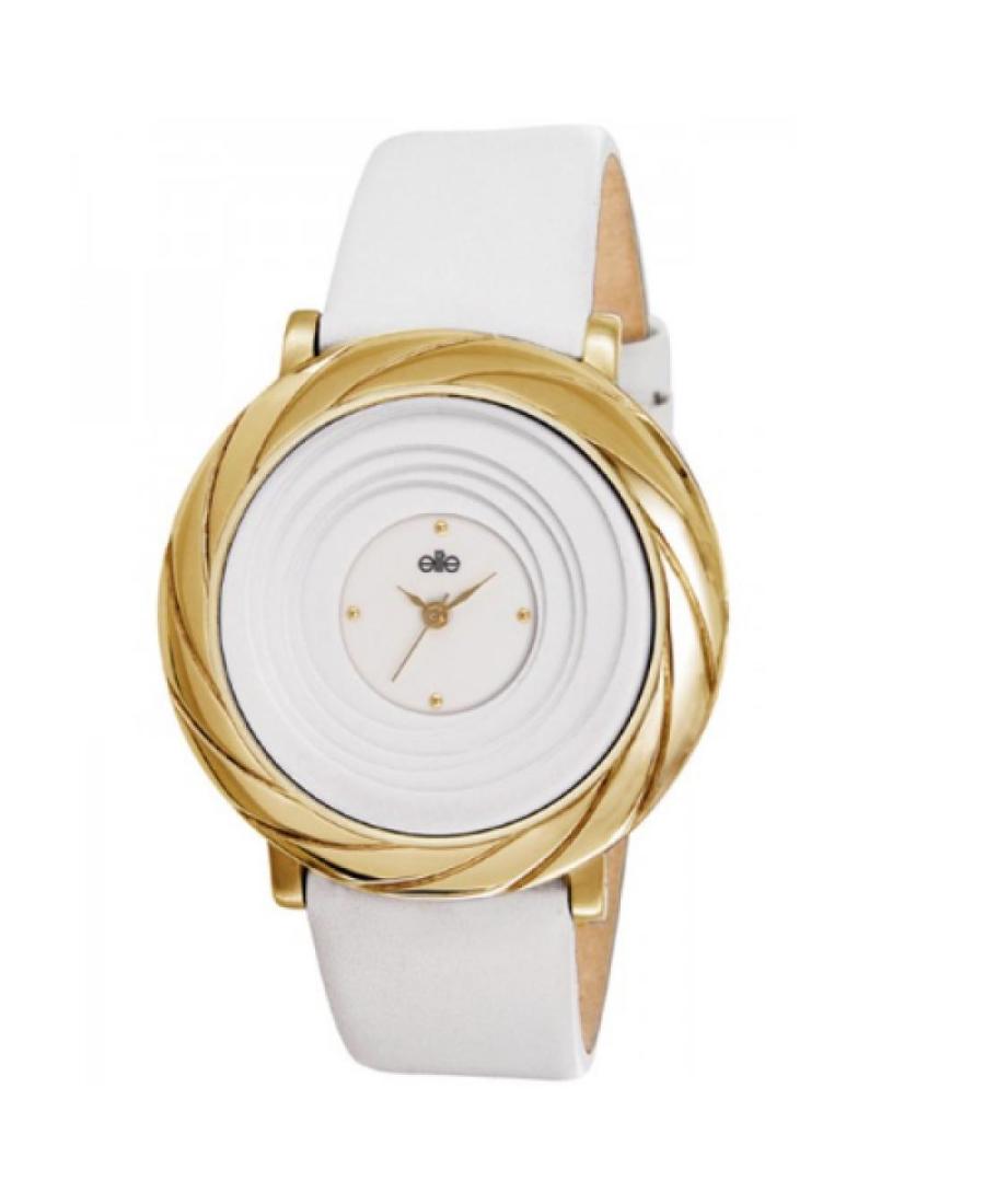 Женские Классические Fashion Кварцевые Аналоговый Часы E53302G-101 Белый Циферблат 42mm