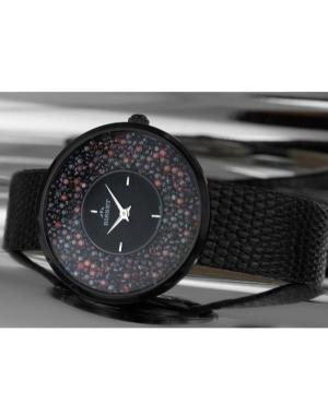 Kobiety Moda Szwajcar kwarcowy analogowe Zegarek BISSET BSAE04BIBR03BX Czarny Wybierz 38mm