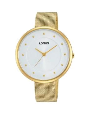 Women Klasické Japan Quartz Analog Watch LORUS RG290JX-9 Silver Dial 37.5mm