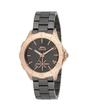 Women Fashion Quartz Analog Watch SLAZENGER SL.9.1176.3.05 Silver color Dial 38.5mm