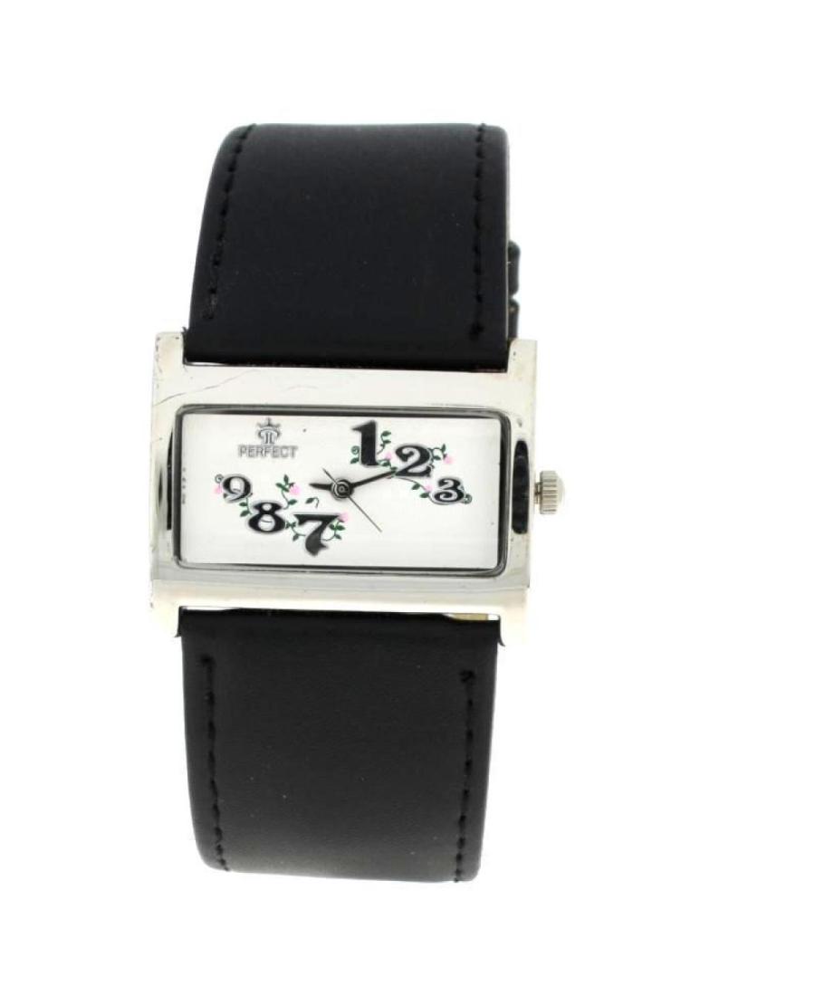 Women Fashion Quartz Analog Watch PERFECT PRF-K06-035 Weiß Dial 34mm