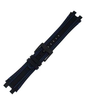 Ремешок для часов BISSET BSCD25 черный Кожа Чёрный