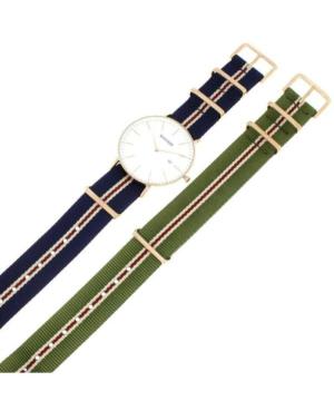 Men Klasické Quartz Analog Watch SLAZENGER SL.9.1980.1.18 Bílá Dial 40mm image 6