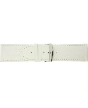 Watch Strap CONDOR Calf Leather 306R.09.28.W White 28 mm