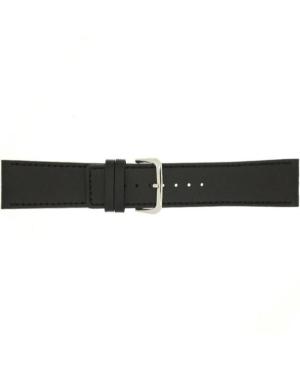 Watch Strap CONDOR Leather Watch Strap 272R.01.32.W Black Juoda 32 mm
