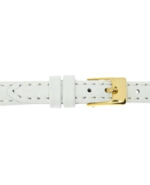 Watch Strap CONDOR Calf Strap 124R.09.12.Y White Weiß 12 mm