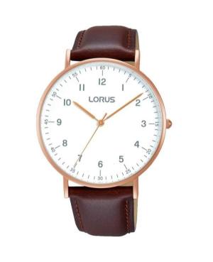Men Classic Japan Quartz Analog Watch LORUS RH894BX-9 White Dial 40mm