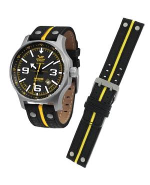 VOSTOK EUROPE VE-EXS-01(Y).24.W Шкіра Жовтий 24 мм image 4