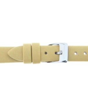Watch Strap CONDOR Satin 322R.50A.12.W Yellow Textile Gelb 12 mm image 2