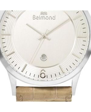 Vyriškas Klasikinis Kvarcinis Rodyklinis Watch BELMOND KNG494.374 Silver color Dial 44mm image 1