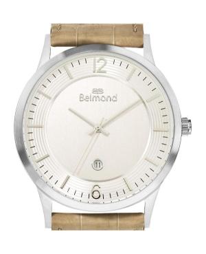 Vyriškas Klasikinis Kvarcinis Rodyklinis Watch BELMOND KNG494.374 Silver color Dial 44mm image 2