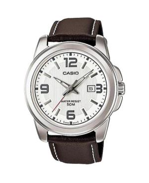 Men Classic Japan Quartz Analog Watch CASIO MTP-1314PL-7AVEF White Dial 42mm