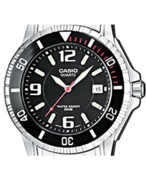 Men Classic Diver Japan Quartz Analog Watch CASIO MTD-1053D-1AVES Black Dial 42mm image 5