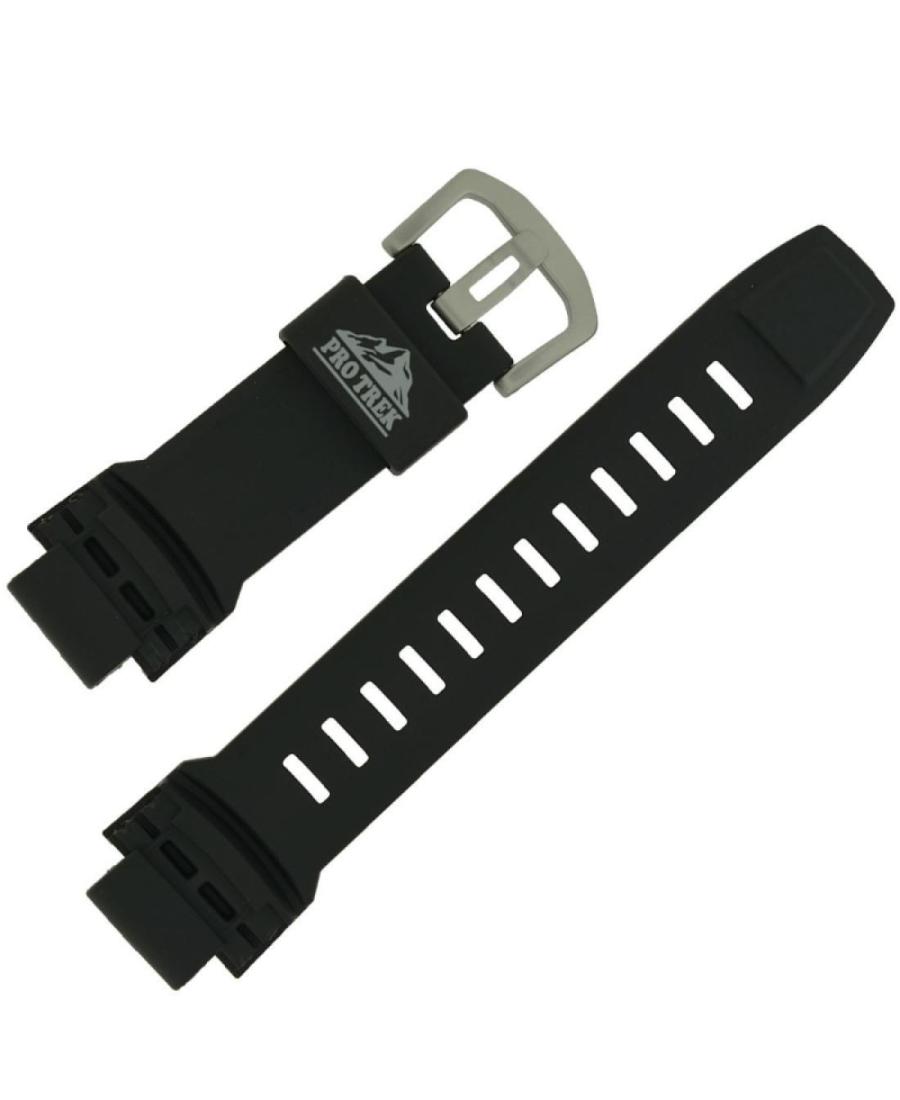 Watch Strap CASIO 00041605 Black 27 mm Schwarz 18 mm
