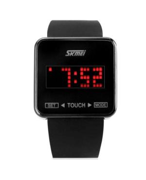 Men Functional Quartz Digital Watch SKMEI 0950AT Black Black Dial 43mm
