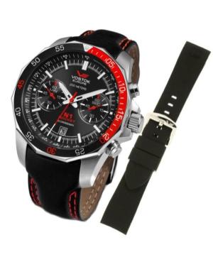 Vostok Europe ROCKET N-1 Watch Strap VE-ROC-N1-SL.01.22.W Black Silicone Schwarz 22 mm image 4