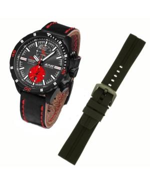 Vostok Europe ALMAZ Watch Strap VE-ALMAZ.SL.01.22.B Black Silicone Schwarz 22 mm image 4