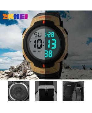Чоловічий Спортивний Наручний Годинник SKMEI 1068 GD image 1