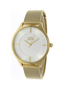 Women Fashion Quartz Analog Watch SLAZENGER SL.9.6036.3.04 Silver Dial 37mm