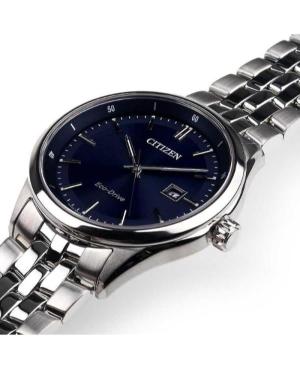 Men Classic Japan Eco-Drive Analog Watch CITIZEN BM7251-53L Blue Dial 41mm image 4