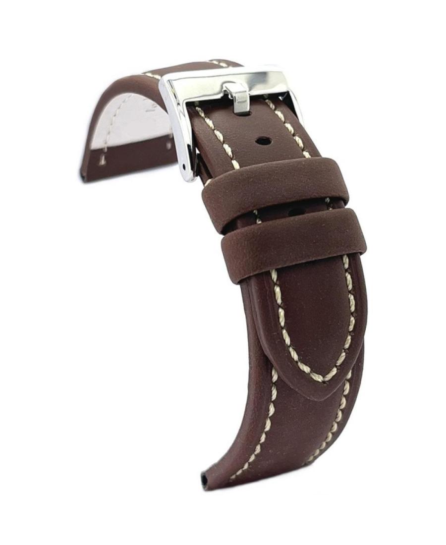 Watch Strap Diloy 377EA.02.26 Brown 26 mm