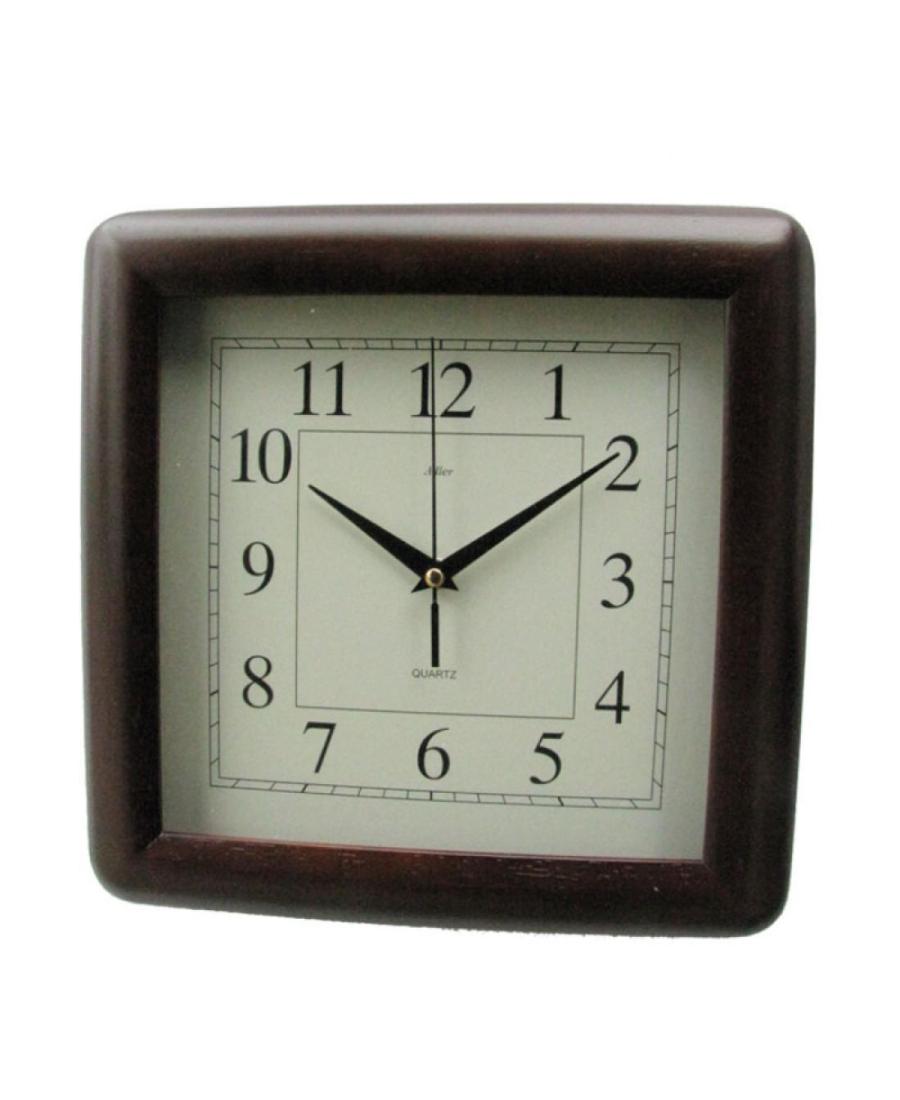 ADLER 21047W Настенные кварцевые часы Wood Стекло Орех