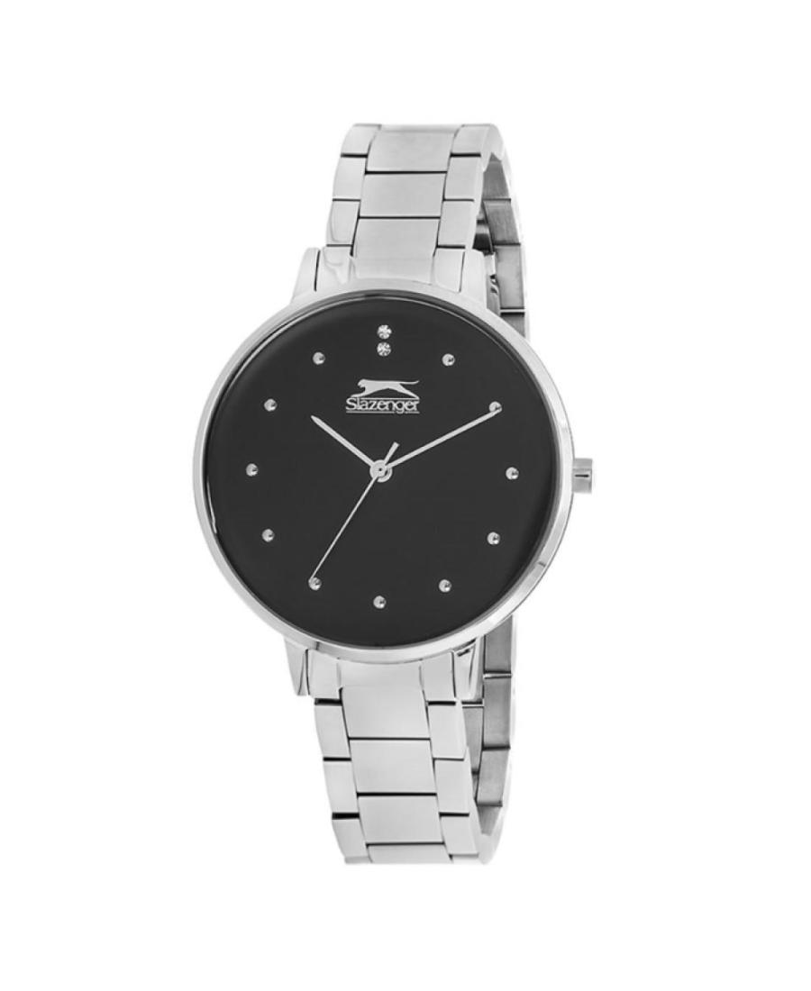 Moteriškas Klasikinis Kvarcinis Watch SLAZENGER SL.9.6062.3.01 Juodas Dial 36mm