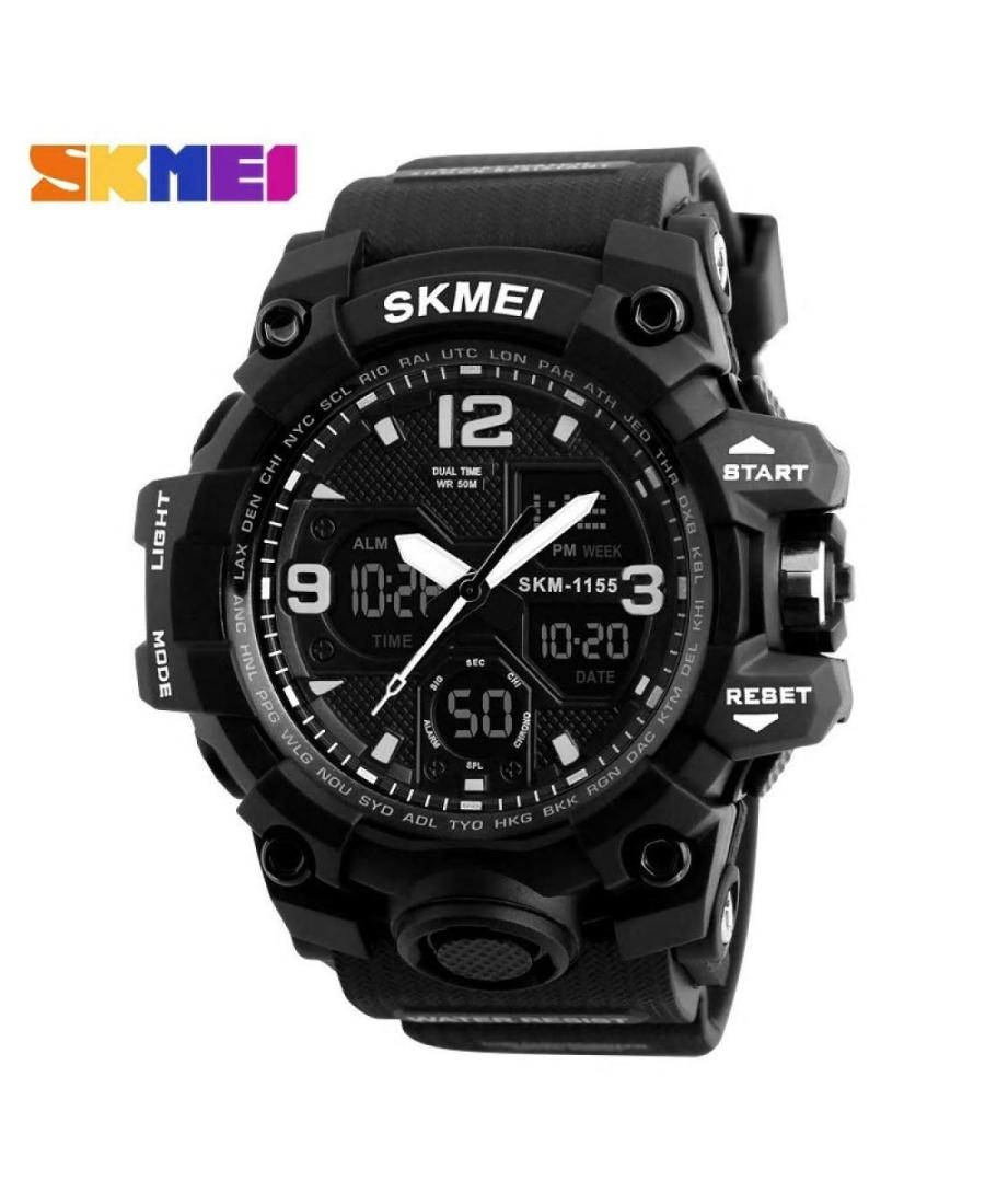 Мужские Спортивные Наручные Часы SKMEI 1155 BBK