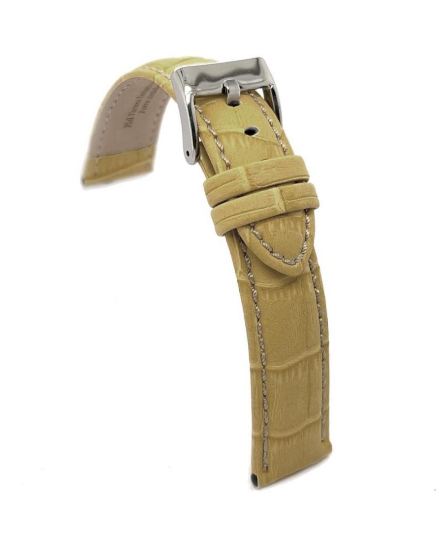 Watch Strap Diloy 378EA.26.17 Yellow Žlutá 26 mm
