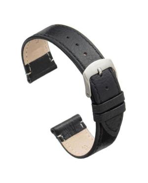 Watch Strap Diloy 86.01.22 Black 22 mm