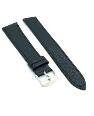 Watch Strap Diloy 86.01.22 Black Juoda 22 mm image 1