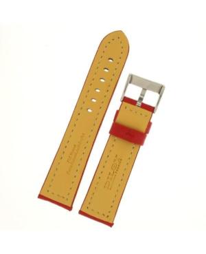 Watch Strap Diloy 374.24.6 Red Raudona 24 mm image 2