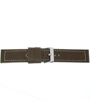 Watch Strap CONDOR 645R.03.26.W Brown 26 mm