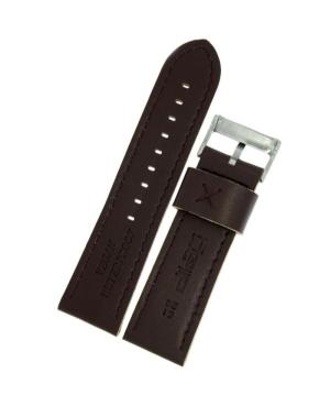Watch Strap Diloy 415.02.22 Skóra Skórzany Brązowy 22 mm image 1