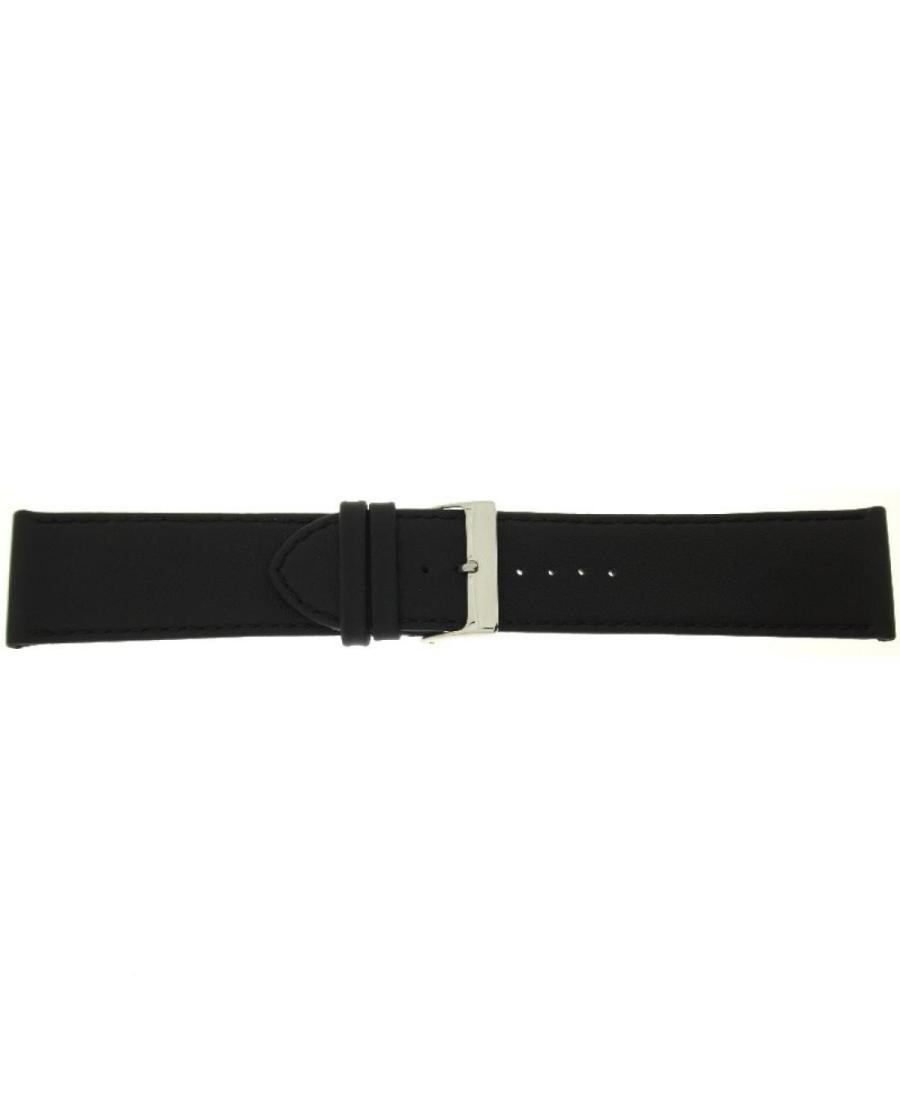 Watch Strap CONDOR 347R.01.32.W Black Juoda 32 mm