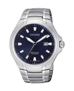 Mężczyźni Japonia kwarcowy analogowe Zegarek CITIZEN BM7430-89L Niebieska Wybierz 43mm