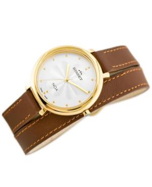 Women Klassisch Fashion Swiss Quartz Watch BISSET BSAE82GISX03BX Weiß Dial 34mm image 3