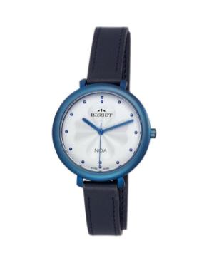 Женские Fashion Классические Швейцарские Кварцевые Часы BISSET BSAE82VISX03BX Белый Циферблат 32mm