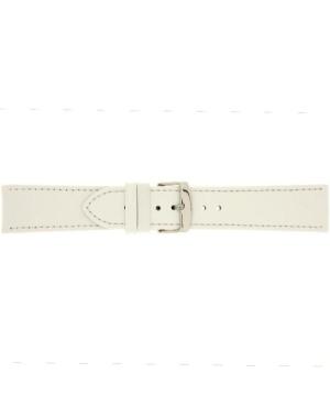 Watch Strap CONDOR Calf 283R.09.24.W White Balta 24 mm