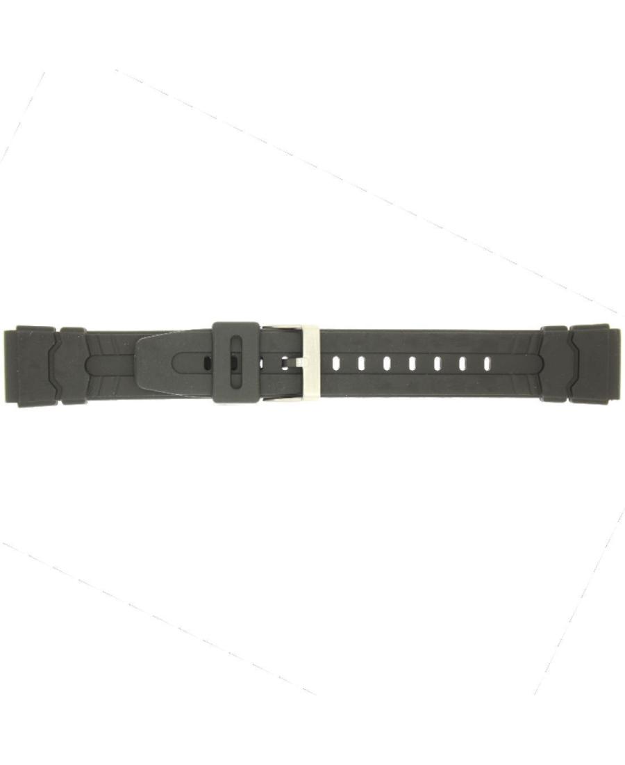 Watch Strap CONDOR PU.P90.01.20.W Black 20 mm